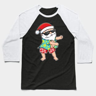 Flossing Santa Baseball T-Shirt